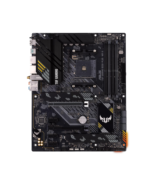 Asus TUF GAMING B550-PLUS WIFI II Processor family AMD, Processor socket AM4, DDR4 DIMM, Memory slots 4, Supported hard disk dri