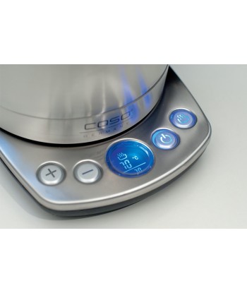 Caso WK 2200 With electronic control, Stainless steel, Stainless steel, 2200 W, 1.7 L, 360° rotational base