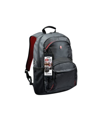 Port Designs Houston Fits up to size 15.6", Black, Shoulder strap, Backpack