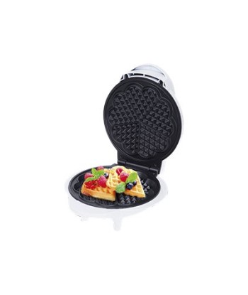 Camry CR 3022 1000 W, Number of pastry 5, Heart shaped, White