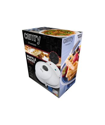 Camry CR 3022 1000 W, Number of pastry 5, Heart shaped, White