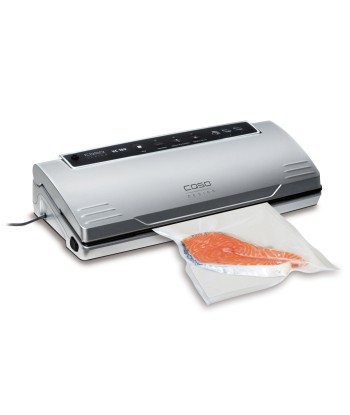 Caso VC 100 Bar Vacuum Sealer - Silver Power 120W with Temperature Control