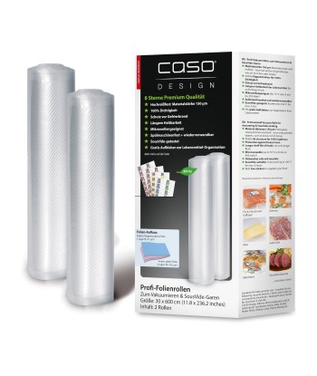 Caso Foil Rolls 01222 - 30 x 600 cm (2 Units)