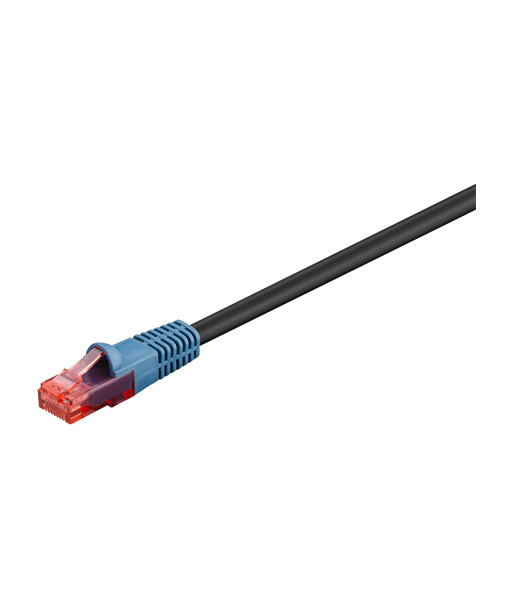 Goobay CAT6 välikaabel U/UTP, 10m, must