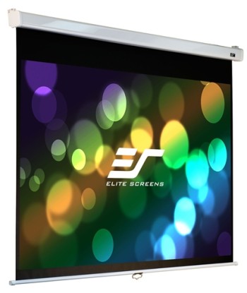 Elite Screens Manual Series M113NWS1 Diagonal 113 ", 1:1, Viewable screen width (W) 203 cm, White