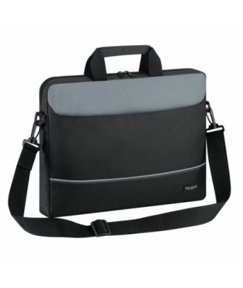 Sülearvuti kott Targus Intellect Fits up to size 15.6 ", Black/Grey, Shoulder strap,,