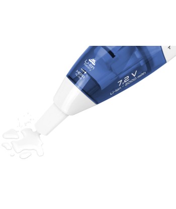 Tolmuimeja ETA Verto ETA144290000 Cordless operating, Handheld, 7.2 V, Operating time (max) 15 min, White/Blue