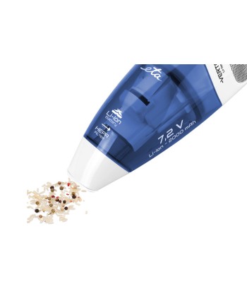 Tolmuimeja ETA Verto ETA144290000 Cordless operating, Handheld, 7.2 V, Operating time (max) 15 min, White/Blue
