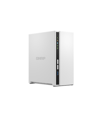 QNAP 2-Bay ARM 	TS-233 Up to 2 SATA 6Gb/s, 3Gb/s,  Cortex-A55, Processor frequency 2.0 GHz, 2 GB, N/A, 2 x USB 2.0, 1 x USB 3.2 