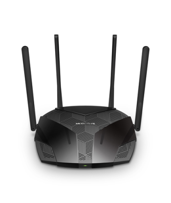 Mercusys Dual-Band Wi-Fi 6 Router MR80X AX3000 802.11ax, 2402+574 Mbit/s, Ethernet LAN (RJ-45) ports 3xGigabit LAN, MU-MiMO Yes, Antennas quantity 4