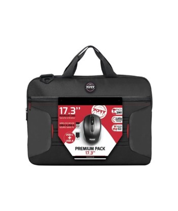 Port Designs Premium Pack 17.3" Laptop Backpack - Black
