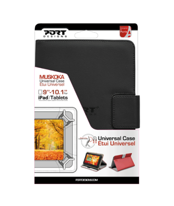 PORT DESIGNS Muskoka Universal 10" Folio - Черный