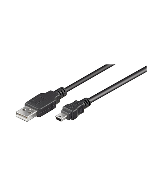 Goobay 50767 USB 2.0 Hi-Speed cable, black, 1.8 m Goobay