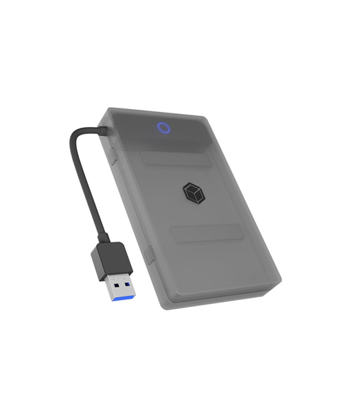 Icy Box IB-AC603b-U3 2.5" SATA III to USB 3.2 Gen 1 Type-A Adapter, With Protection Box, Black Raidsonic
