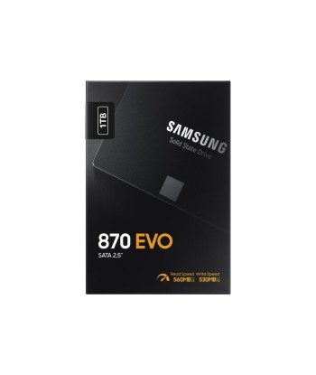Samsung 870 EVO 1TB SATA III 2.5" SSD - Раскройте Молниеносную Производительность!