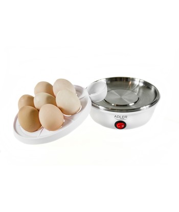 Adler Egg Boiler AD 4459 450 W, White, Eggs capacity 7