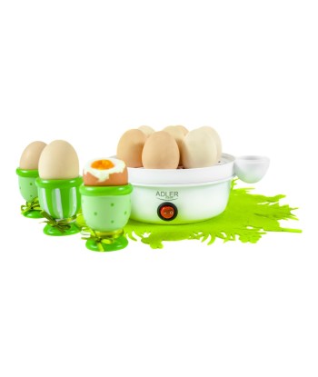 Adler Egg Boiler AD 4459 450 W, White, Eggs capacity 7