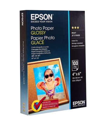 Epson Photo Paper Glossy 10 x 15 cm, 200 g/m²
