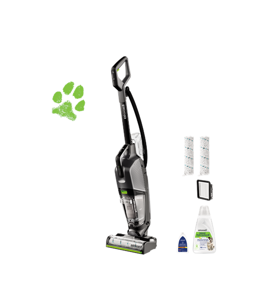 Bissell CrossWave HydroSteam Pet Pro Многофункциональный очиститель для разных поверхностей - Серый Bissell CrossWave HydroSteam Pet Pro Многофункциональный очиститель для разных поверхностей - Серый