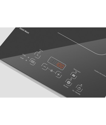 Caso Comfort C2000 Induction Hob - Sleek Black, Single Zone Cooking Perfection