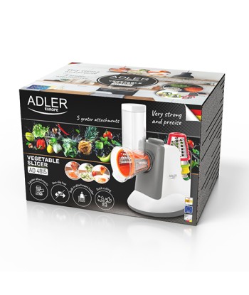 Овощерезка Adler AD 4815 - Белый/Серый