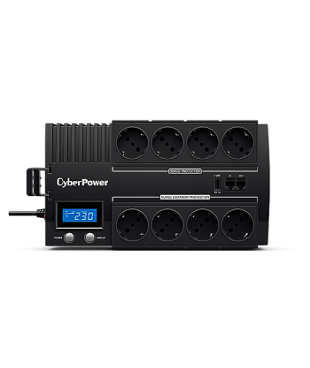 CyberPower BR1000ELCD 1000VA/600W LCD UPS - Надежный источник резервного питания!