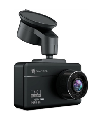 Navitel R980 4K dashcamwith Wi-Fi, GPS-informer, and digital speedometer