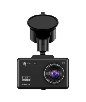 Navitel R980 4K dashcamwith Wi-Fi, GPS-informer, and digital speedometer