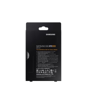 Samsung 870 EVO 250GB SATA III 2.5" SSD - Välkkiire jõudlus!