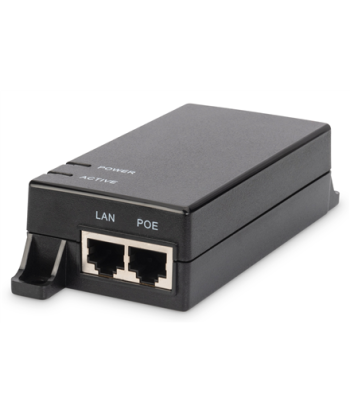 Digitus Gigabit Ethernet PoE Injector DN-95102-1 Ethernet LAN (RJ-45) ports 1xRJ-45 10/100/1000 Mbps Gigabit, 802.3af PoE