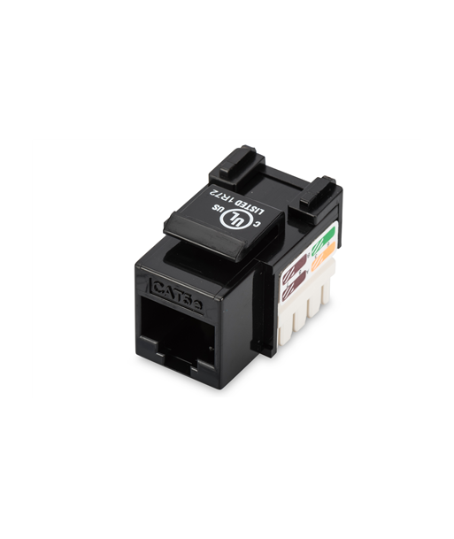 Digitus CAT 5e Keystone гнездо DN-93501 - Неэкранированный RJ45 к LSA, Черный Digitus CAT 5e Keystone гнездо DN-93501 - Неэкранированный RJ45 к LSA, Черный