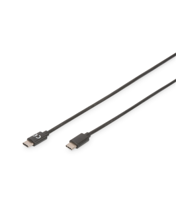 Digitus USB-C - USB-C 2.0 ühenduskaabel, 1.8m, must