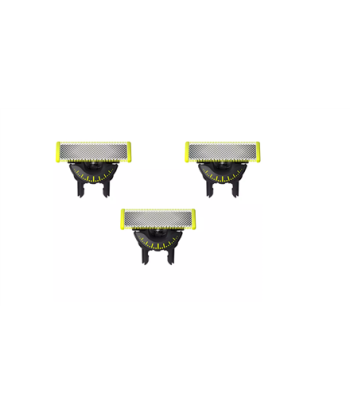 Philips QP430/50 OneBlade Replaceable blade, 3 pcs, Black/Green