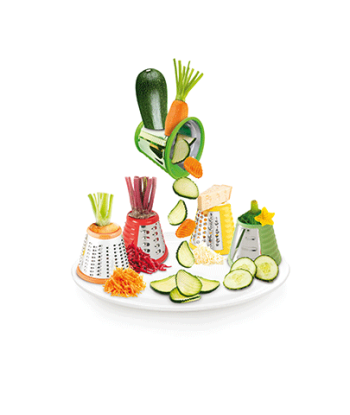 Universal Slicer TEFAL MB756G31 Red, White, 150 W