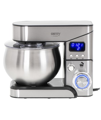 Кухонный комбайн Camry CR 4223 Number of speeds 6, 2000 W, Bowl capacity 5 L, Stainless steel, Silver