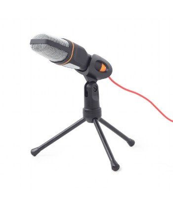 Gembird Desktop microphone with a tripod MIC-D-03 Built-in microphone, 3.5 mm, Black
