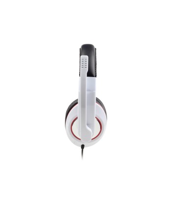 Gembird MHS-001-GW Stereo headset 3.5 mm, Glossy white, Built-in microphone