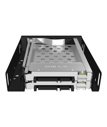 Icy Box IB-2227StS Storage Drive Cage for 2.5" HDD, Black