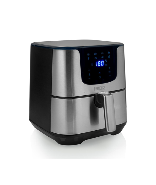 Аэрофритюрница Princess Digital Deluxe XXL 182060 Power 1700 W Capacity 5.5 L Black/Stainless Steel Аэрофритюрница Princess Digital Deluxe XXL 182060 Power 1700 W Capacity 5.5 L Black/Stainless Steel