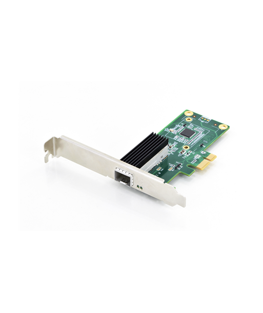 Digitus SFP Gigabit Ethernet PCI Express Card 32-bit, low profile bracket, Intel WGI210 chipset DN-10160