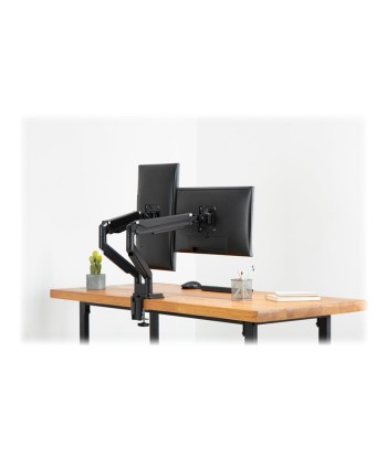 DIGITUS Universal Dual Monitor Mount with Gas Spring and Clamp Mount Digitus