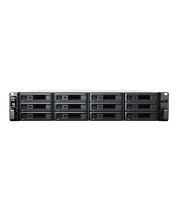 Synology RS2423+ 12-bay/AMD Ryzen V1780B/8GB DDR4/12 x 3.5" Hot-Swap/1x10GbE/2x1GbE/2xUSB 3.2/3Fan/RAID 0,1,5,6,10,Hybrid/3Y