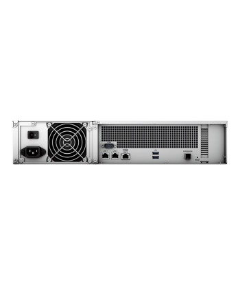 Synology RS2423+ 12-bay/AMD Ryzen V1780B/8GB DDR4/12 x 3.5" Hot-Swap/1x10GbE/2x1GbE/2xUSB 3.2/3Fan/RAID 0,1,5,6,10,Hybrid/3Y