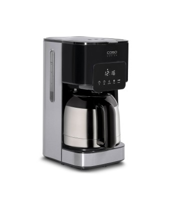 Caso Taste & Style Duo Thermo Design coffee maker with two insulated jugs, Capacity 10 cups, Black/Stainless Steel