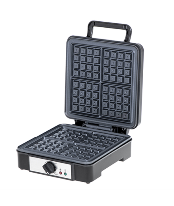 Adler Waffle Maker AD 3049 1200 W, Number of pastry 4, Belgium, Black