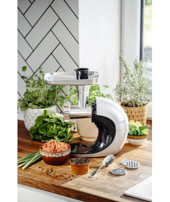 Adler AD 4131 Slow-speed juicer 3in1 - Meat mincer, Juicer, Vegetable grater, Stainless Steel