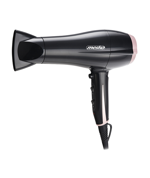 Föön Mesko MS 2249 2000 W, Number of temperature settings 3, Black/Pink
