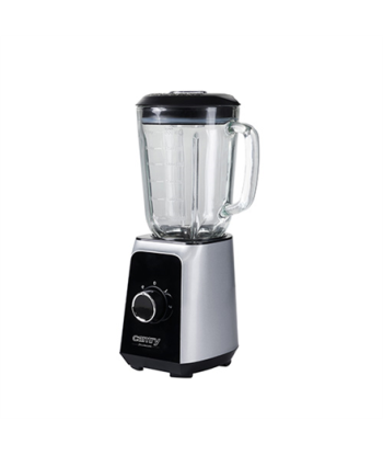 Camry CR 4077 Blender - Võimas 500W, 1.5L Klaaskann, Jääpurustamine - Must/Roostevaba teras