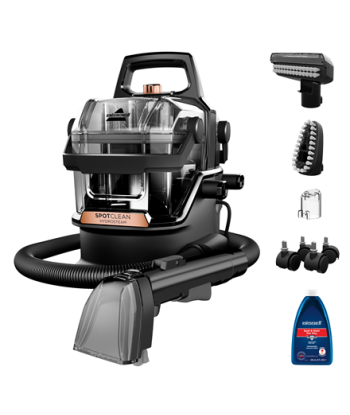 Bissell Portable Carpet and Upholstery Cleaner SpotClean HydroSteam Pro Corded operating Washing function 1000 W Black