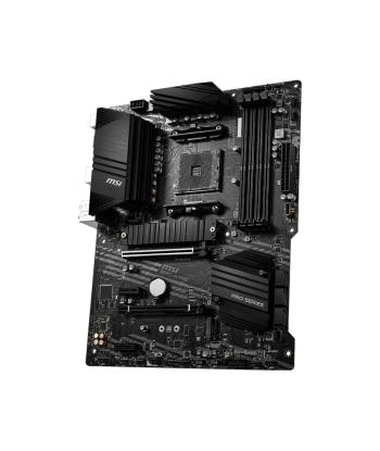 MSI B550-A PRO Processor family AMD, Processor socket AM4, DDR4 DIMM, Memory slots 4, Supported hard disk drive interfaces